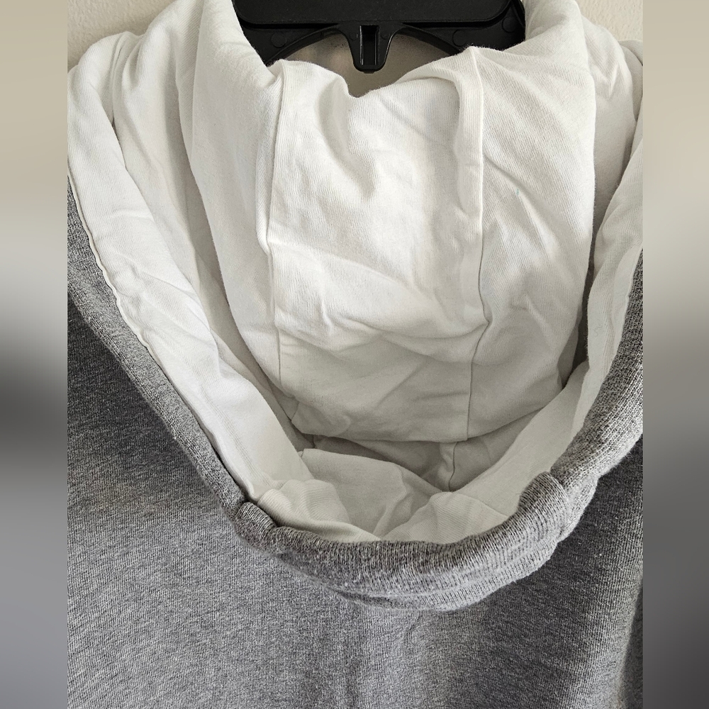 Moncler Boy's Gray Hoodie 100% Cotton Size 14 - Picture 5 of 11